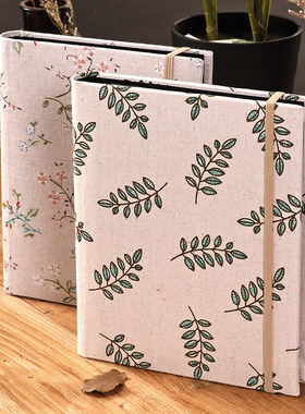 6寸200张黑底相册日式系绳创意影集4R儿童情侣影楼纪念册家庭照片