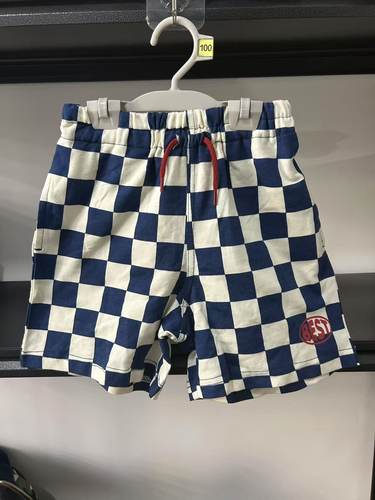 日单潮牌markeys马牌家儿童夏款短裤纯棉男童女童