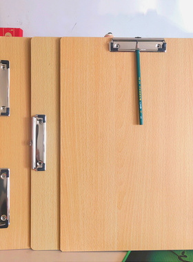 A3素描画板A4加厚Menu横式木板夹8开速写板A5多功能双夹板8K美术6