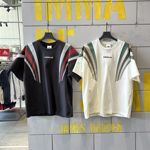 三叶草SS TEE M男子纯棉大码短袖T恤KW2015 2016