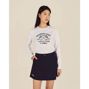 日常休闲针织爆款 GOLF女士毛衣保暖舒适长袖 复古 MALBON 代购