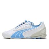 运动鞋 代购 Puma彪马男士 透气轻便缓震耐磨白色浅蓝色网眼材质