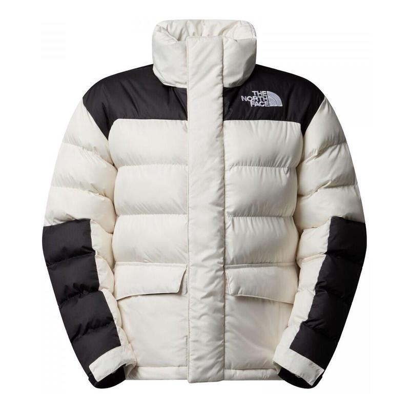 THE NORTH FACE北面女士羽绒服保暖防风耐用鹅绒连帽拼色立领