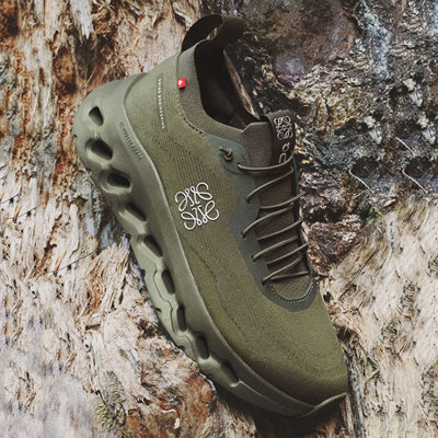 代购Loewe x On Cloudtilt昂跑罗意威联名低帮透气轻便减震休闲