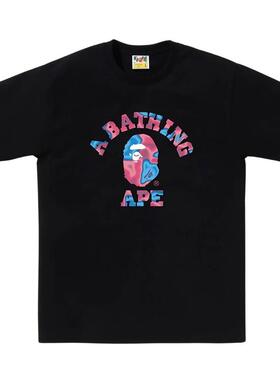 代购A BATHING APE男士T恤透气吸汗宽松日常街头男装潮牌