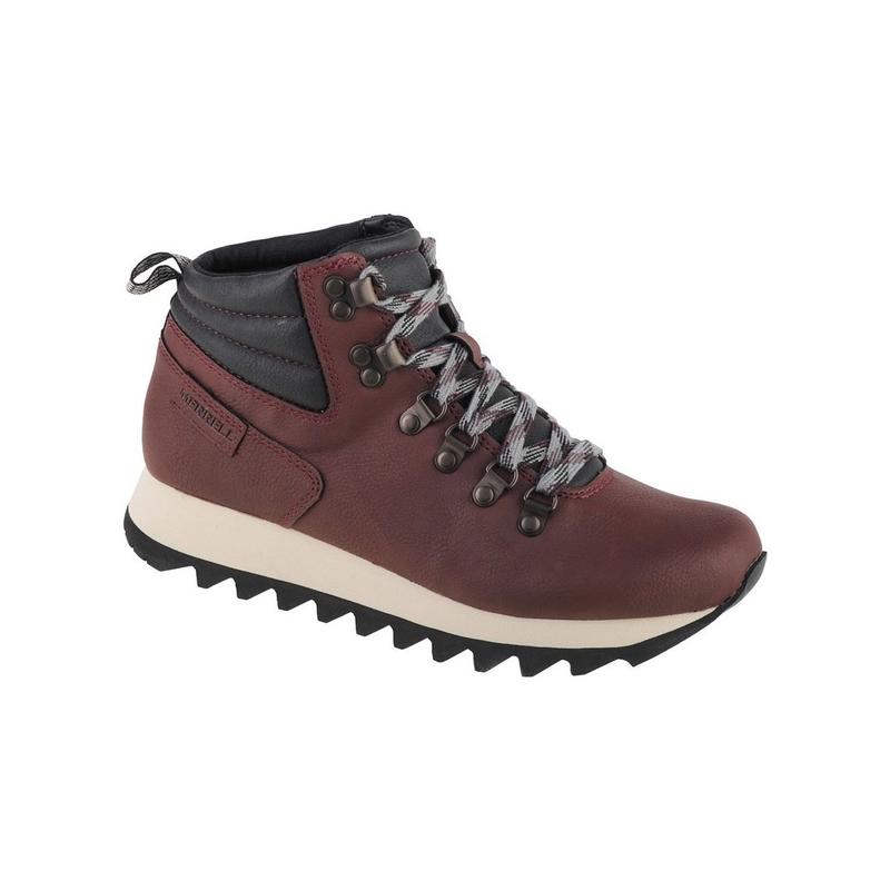 代购Merrell迈乐女士徒步鞋防滑保暖耐磨登山鞋中帮系带户外鞋