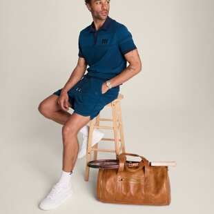 Lafayette 透气马球衫 Wilson 网球T恤短袖 Knit Button Polo衫