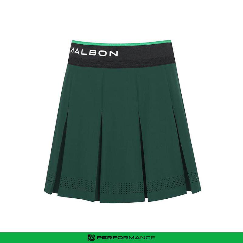 代购Malbon Golf女士运动裙高腰设计吸湿排汗活动自如防走光