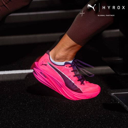代购PUMA x HYROX Deviate NITRO Elite 4跑鞋缓震透气碳板训练鞋