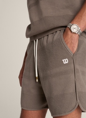 代购Wilson Lafayette Short Unlined威尔胜网球运动短裤透气速