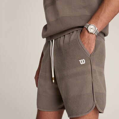 代购Wilson Lafayette Short Unlined威尔胜网球运动短裤透气速