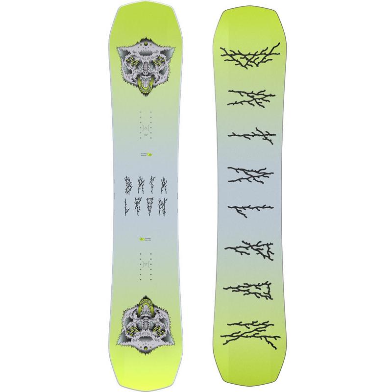 代购Bataleon男士滑雪板自由式滑行灵活操控轻松上手双翘低拱形