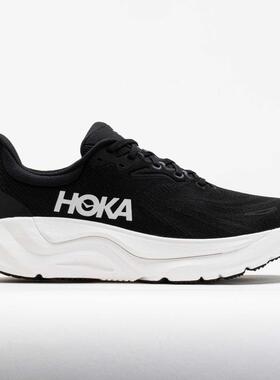 代购Hoka OneOne男士跑步鞋抗过度内旋缓震透气支撑跑鞋黑色白色