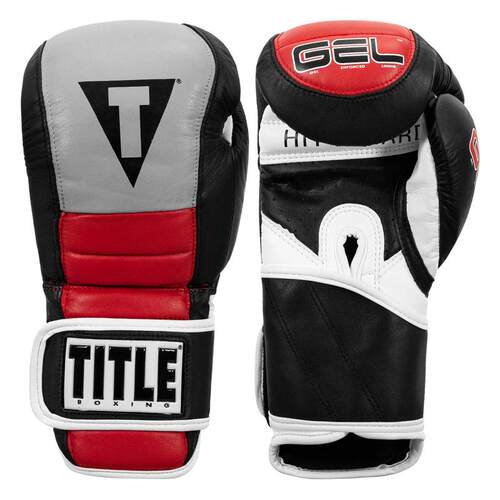 代购Title Boxing男女拳套防护减震皮革加厚训练拳击拳击手套
