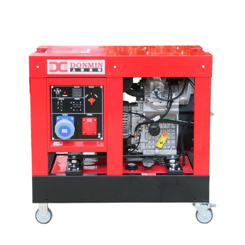 DONMIN单三相10kw小型应急施工柴油发电机 DNDS12000LE
