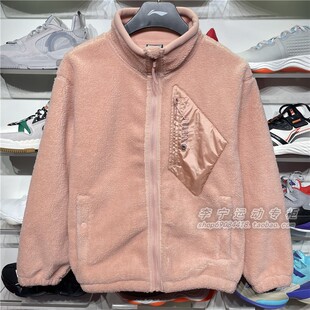 冬季新款李宁外套男篮球系列BADFIVE羊羔绒保暖运动服AFDR729