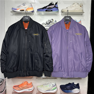 2023冬季新款李宁棉夹克男时尚潮流保暖宽松休闲棉衣外套AJDT629