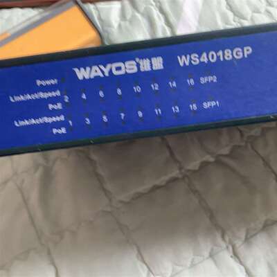 可维修维盟+WS-4018GP千兆POE供电交换机/16口千