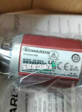 可维修全新爱德华真空计APG200-MP-NW16，D1G3011