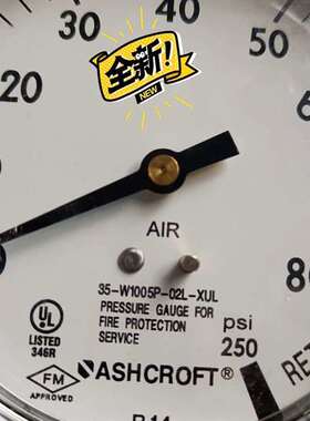 可维修ASHCROFT压力表35-W1005P-02L-XULAS