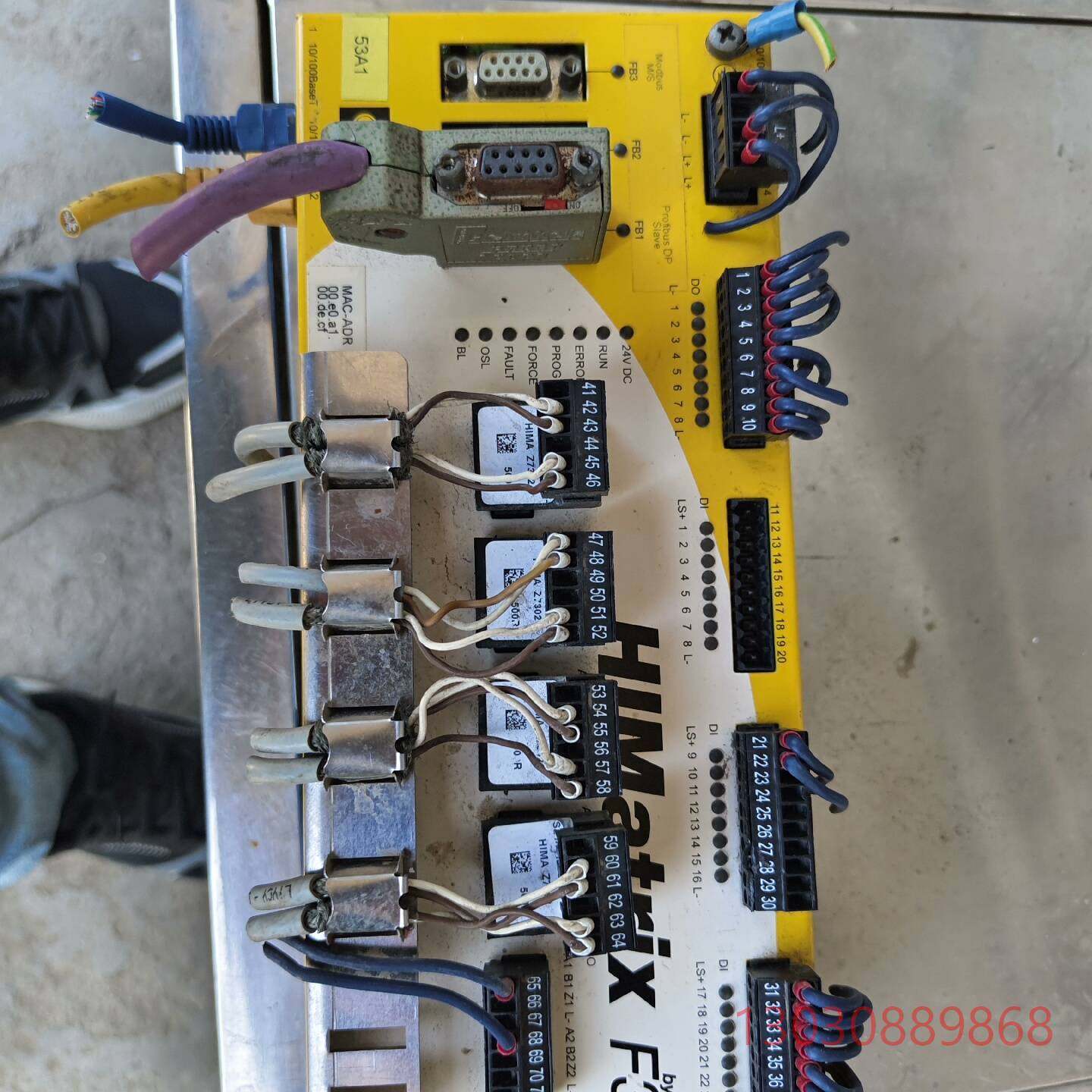 可维修拆机HIMatrix 德国黑马模块F35外观完整功