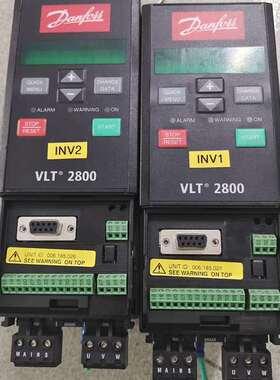 可维修拆机丹佛斯变频器 VLT2805PS2B20S，200V，
