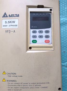 可维修台达变频器VFD055A43B (5.5KW)