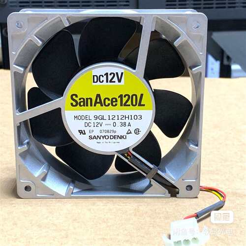 可维修全新风扇Sanace120 9GL1212H103 DC12议价
