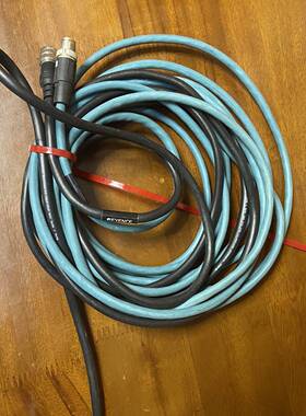 可维修基恩士KEYENCE原装OP-87354连接线，黑色蓝