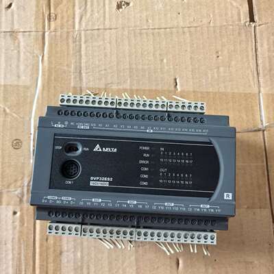 可维修拆机台达PLC，DVP32ES200R，外壳安装破损