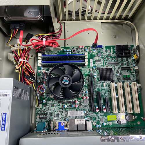 可维修9.5新 研华工控机IPC-610L I7-3770CPU议价
