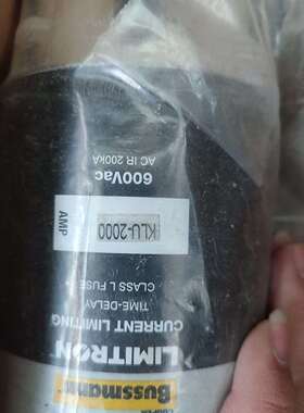 可维修美标 BUSSMANN KLU-2000 600V 2000议价