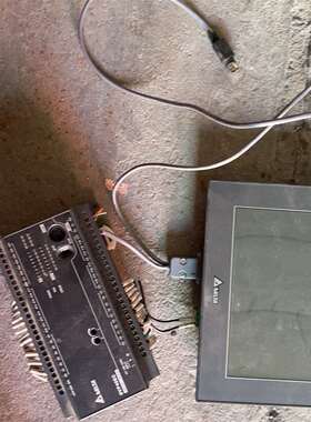 可维修中达DVP40EC带屏TP70p-RM0,实物拆机，功能