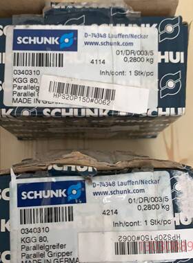 可维修SCHUNK KGG80 0340310 雄克气缸