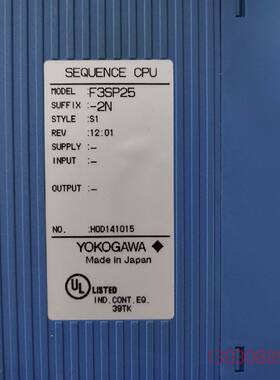 可维修YOKOGAWA 横河 F3SP25-2N  现货22个