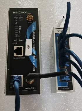 可维修MOXA摩莎交换机AWK-3121 EDS-205A-T