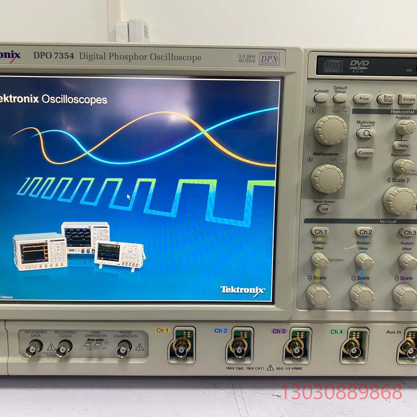 可维修泰克 TEK DPO7354数字示波器,带宽:3.5GHZ