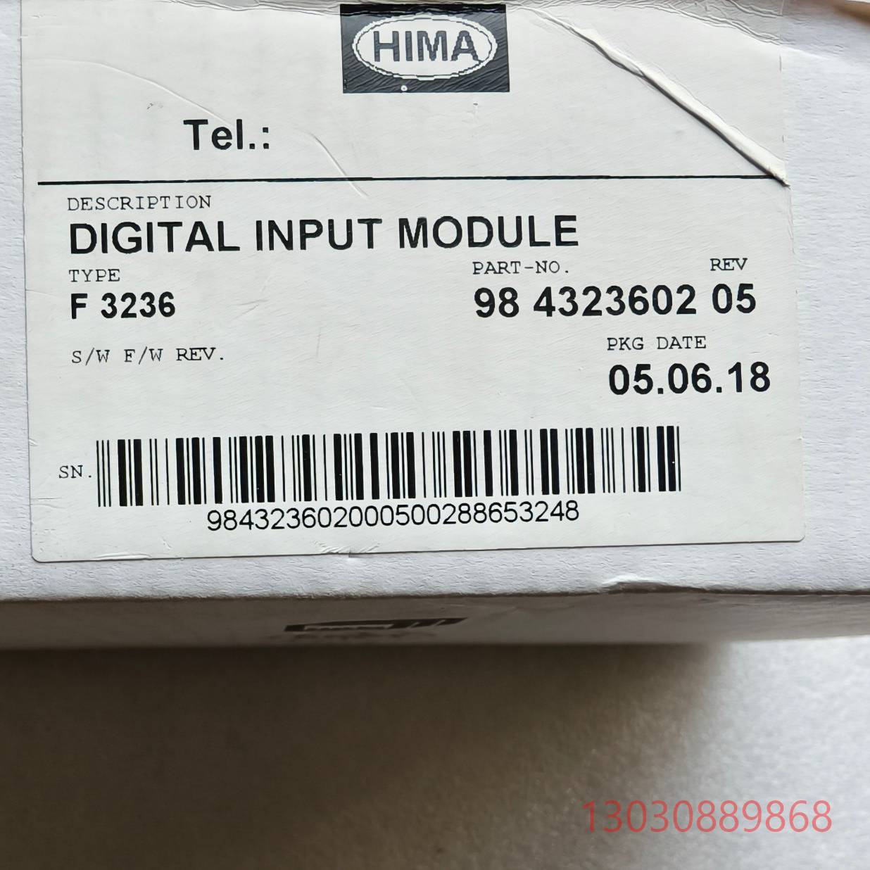 可维修HIMA  F3236