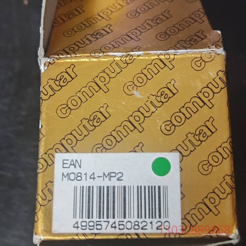 可维修全新 computar M0814-MP2 8mm 1：1.