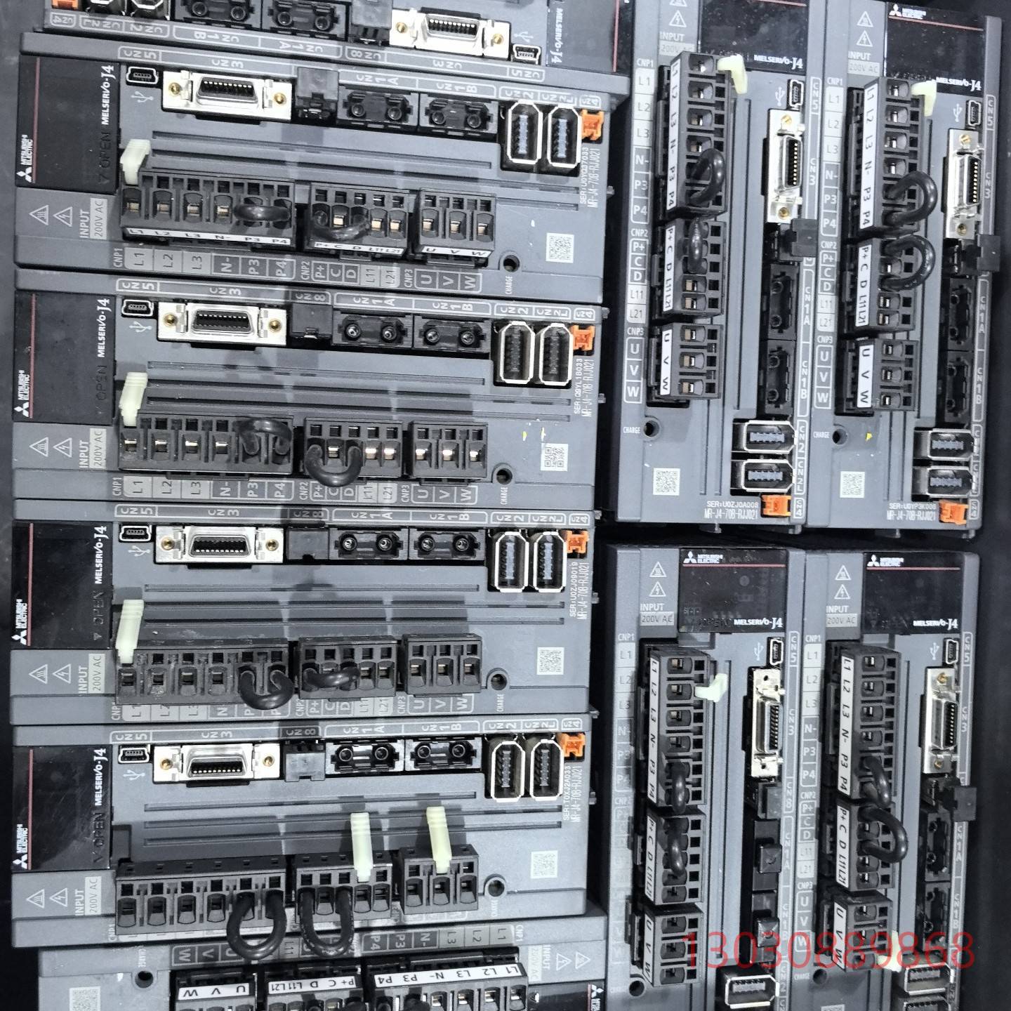 可维修三菱伺服驱动器MR-J4-70B-RJJ021，日议价