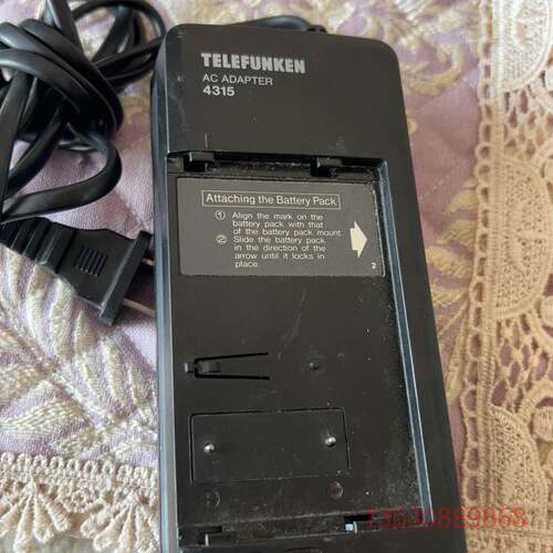 可维修德律风根Telefunken 4315摄像机充电器，适