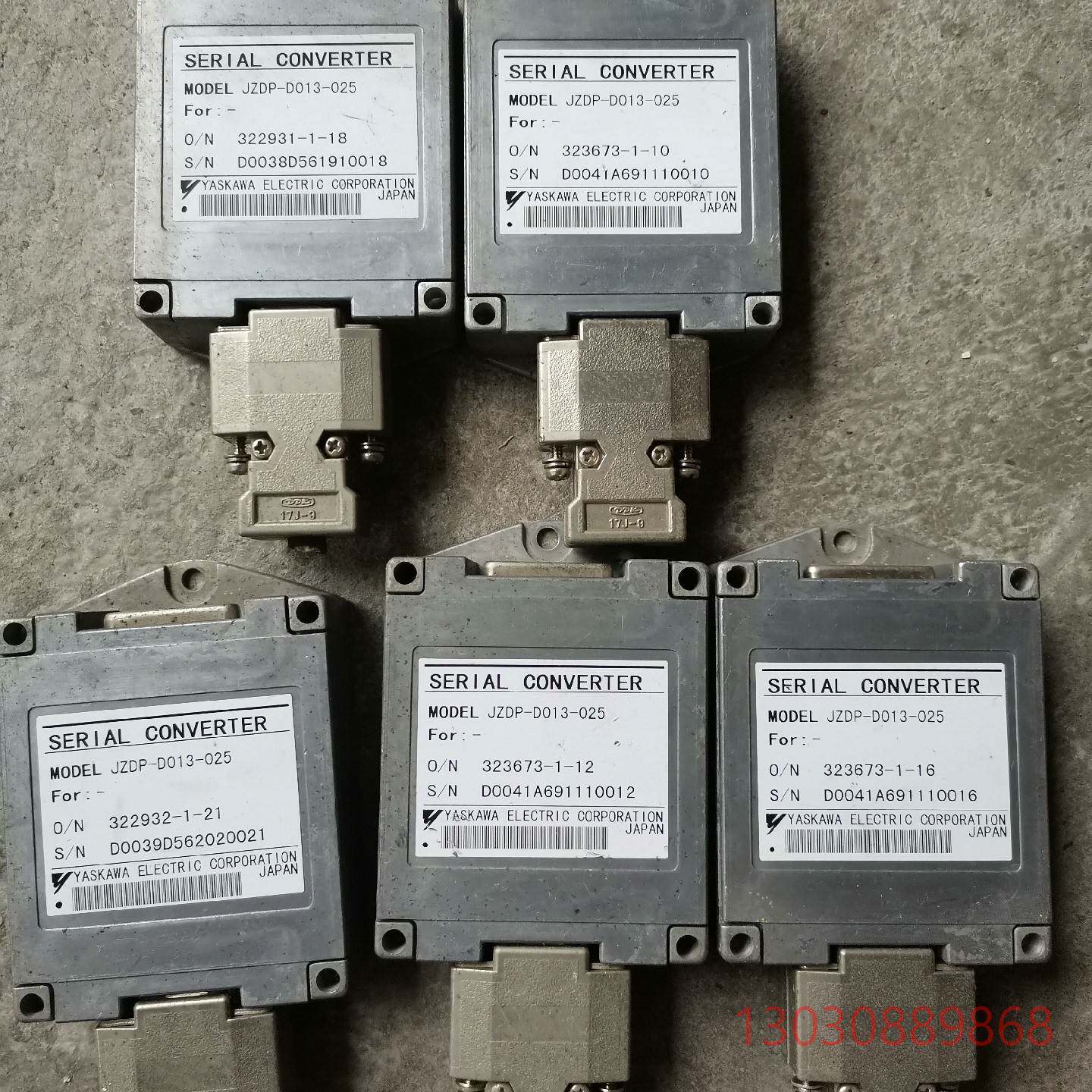 可维修YASKAWA安川JZDP-D013-025信号转换模块，拆