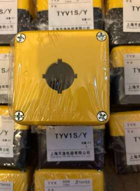 可维修TAYEE天逸TYV1Y按钮盒1孔 75*75*65  工程