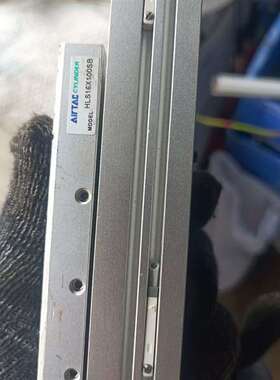 可维修亚德客滑台气缸HLS16X100SB，功能完好，