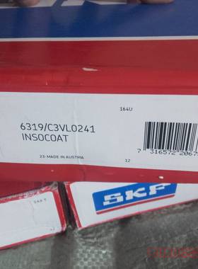 可维修全新SKF 6319/C3VL0241 INSOCOAT