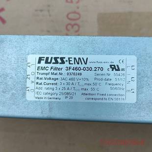 270 030. 拆 3f460 可维修通快配件Fuss电源滤波器