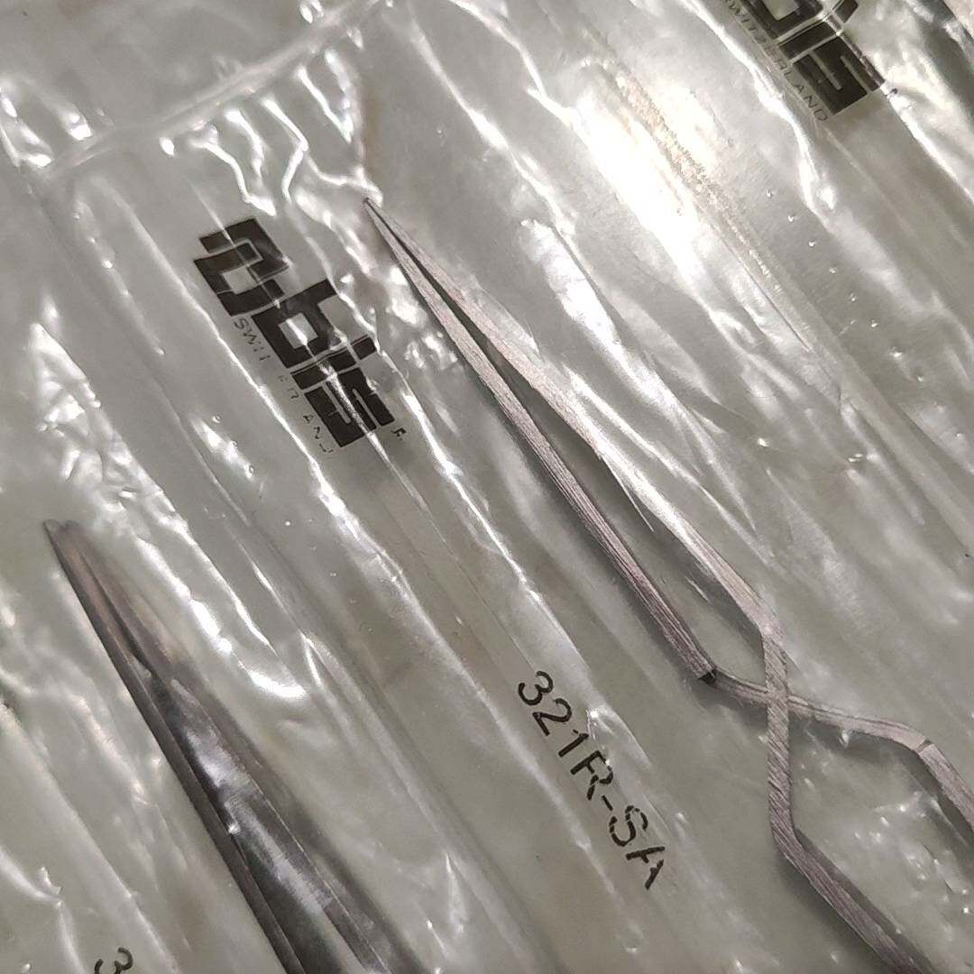 可维修瑞士镊子 RUBIS 镊子 反作用镊子，弱磁