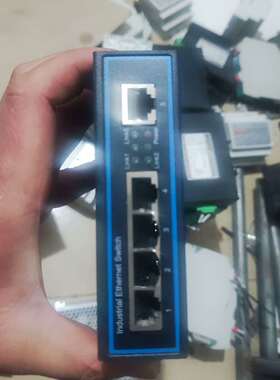 可维修欧柏工业级以太网交换机  B605F  ，三个