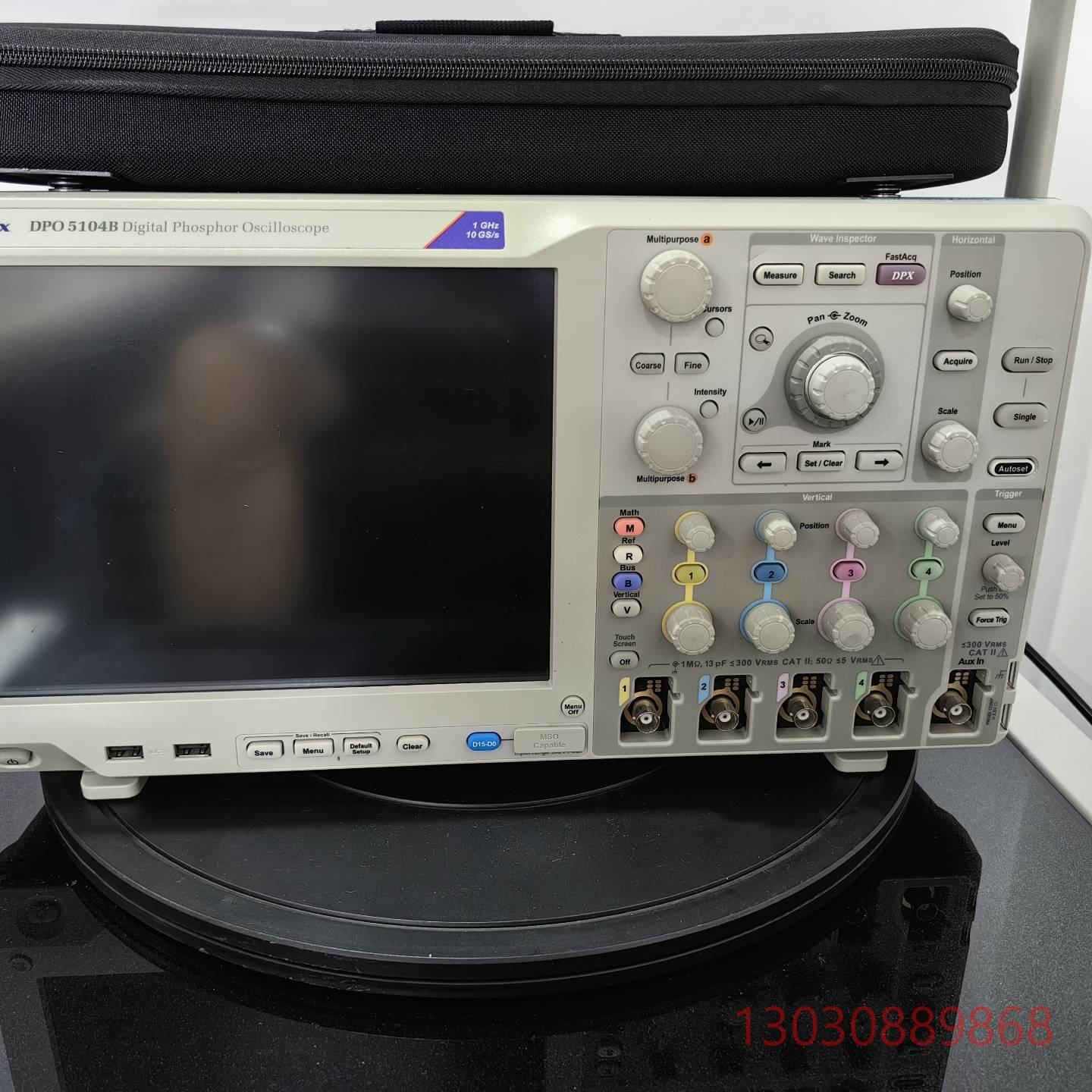 可维修泰克DPO5104B示波器，1 GHz带宽，10 GS/s，