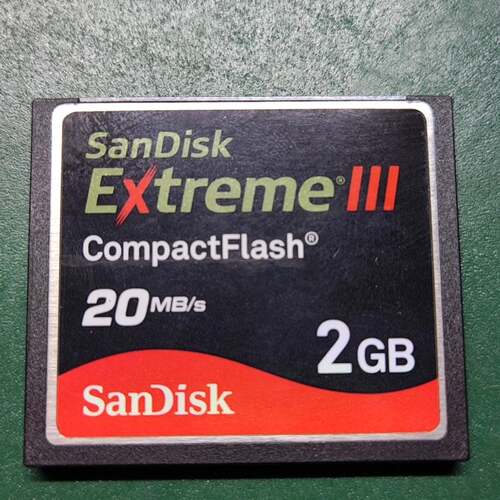 可维修SanDisk Extreme III CF卡 2GB议价